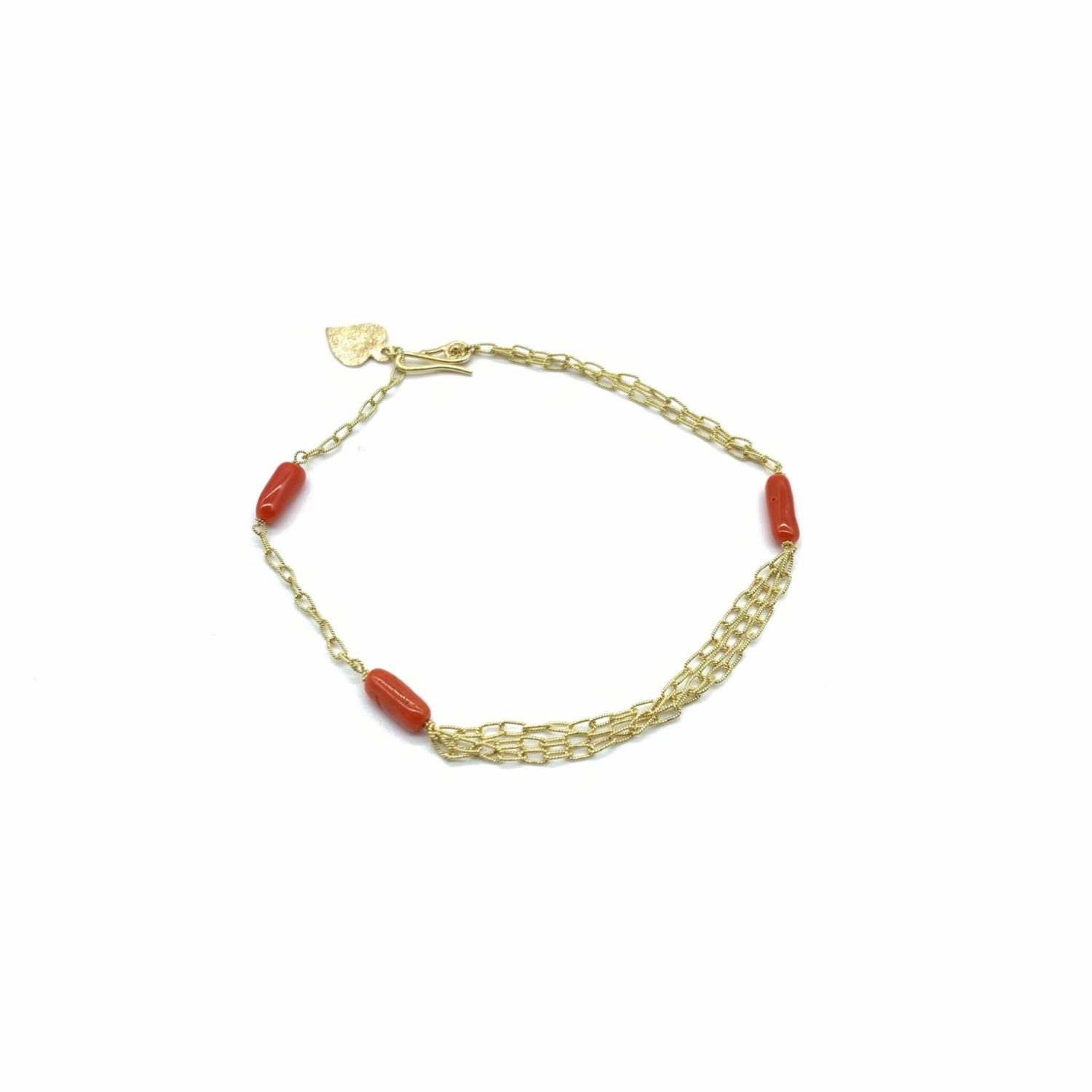 Caterina Murino bracelet corail
